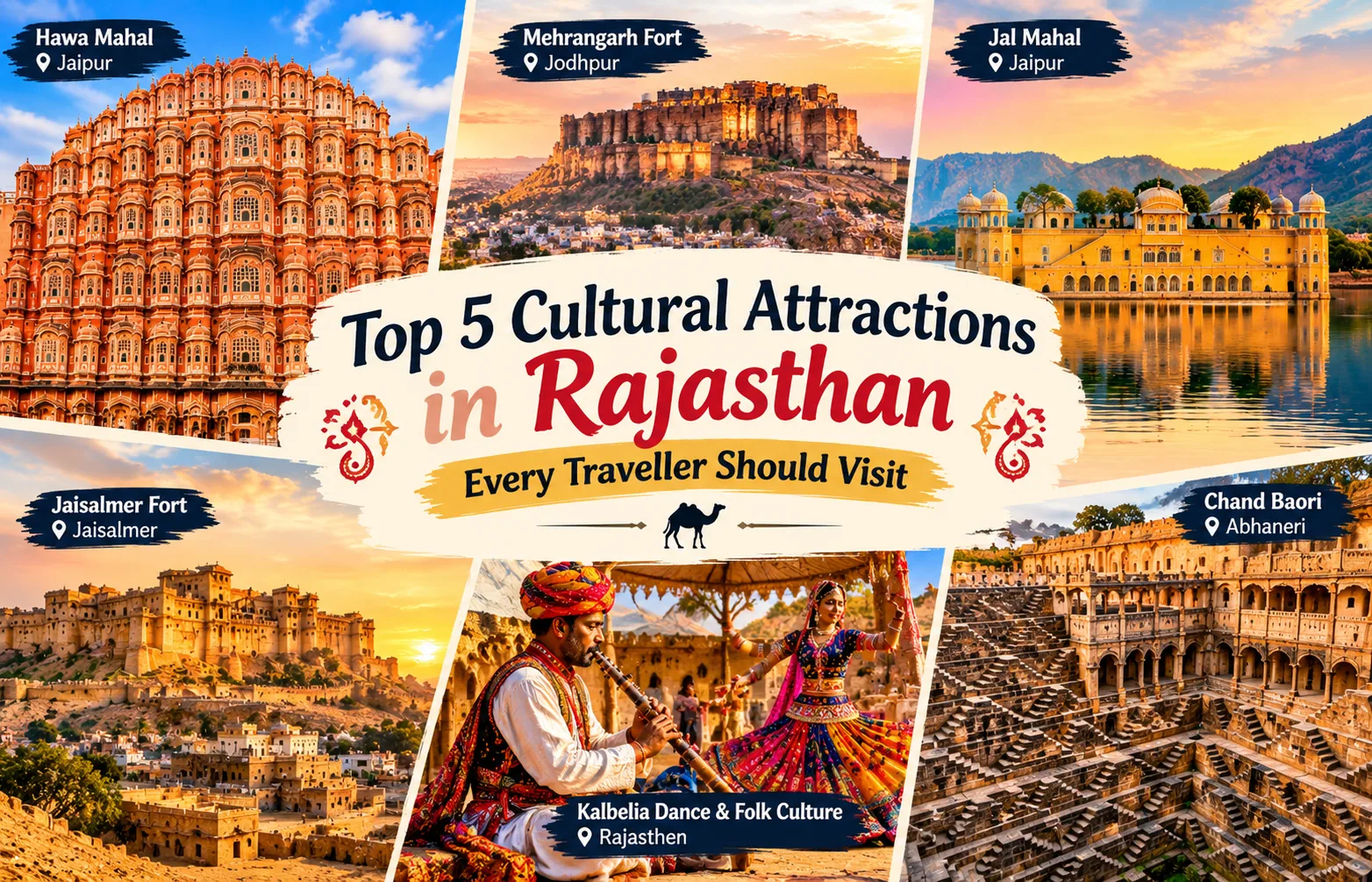 Top 5 Cultural Attractions in Rajasthan Every Traveller Should Visit