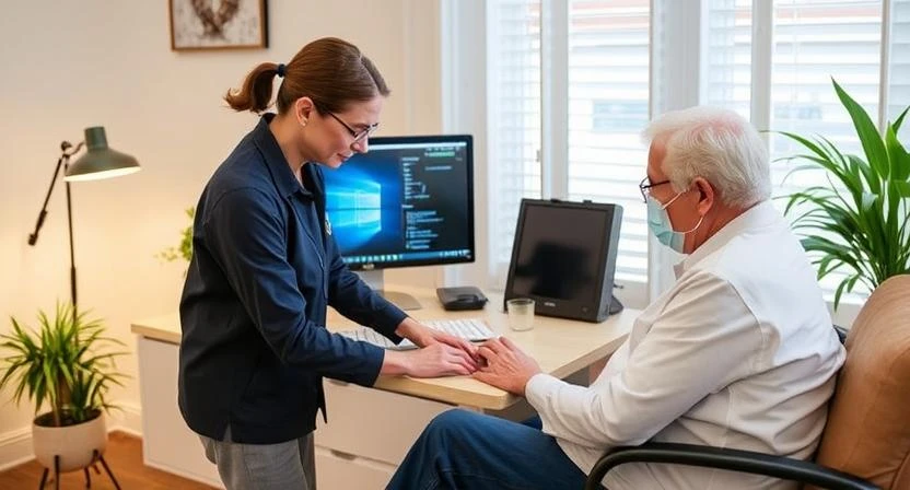 Reliable Home Healthcare Services with Lee Tech Computer