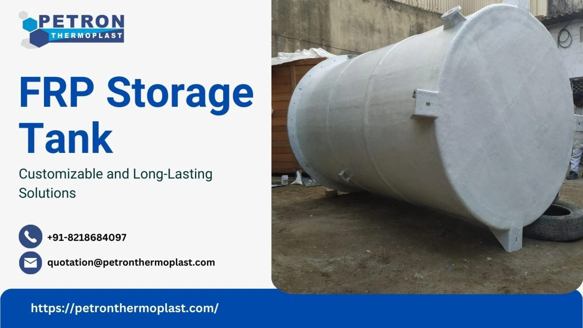 FRP Storage Tanks – Customizable and Long-Lasting Solutions