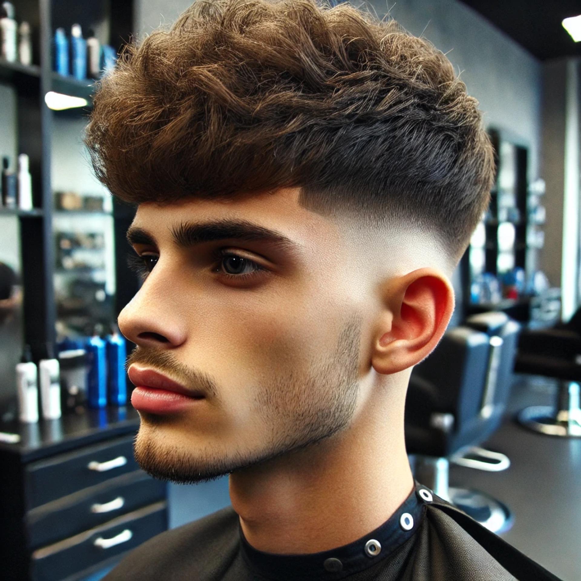 Low Taper with Textured Fringe: The Ultimate Modern Hairstyle