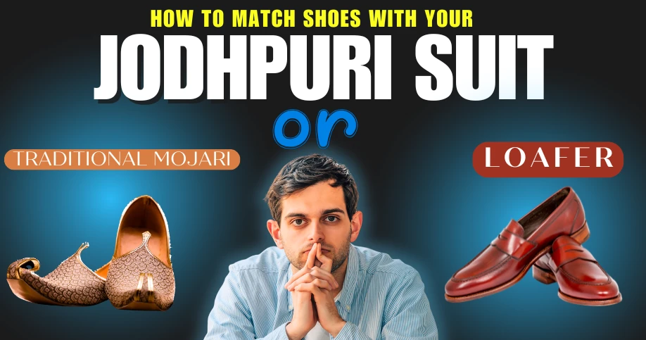 How to Match Shoes with Your Jodhpuri Suit - Stories from My Styling Room