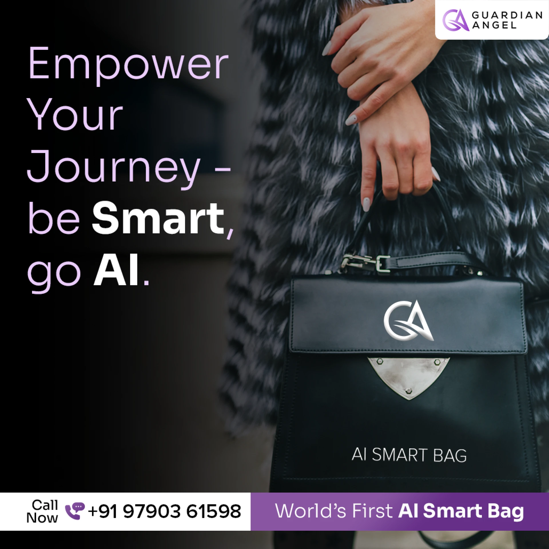 Guardian Angel AI Smart Bags: Revolutionizing Women's Safety on Women's Day