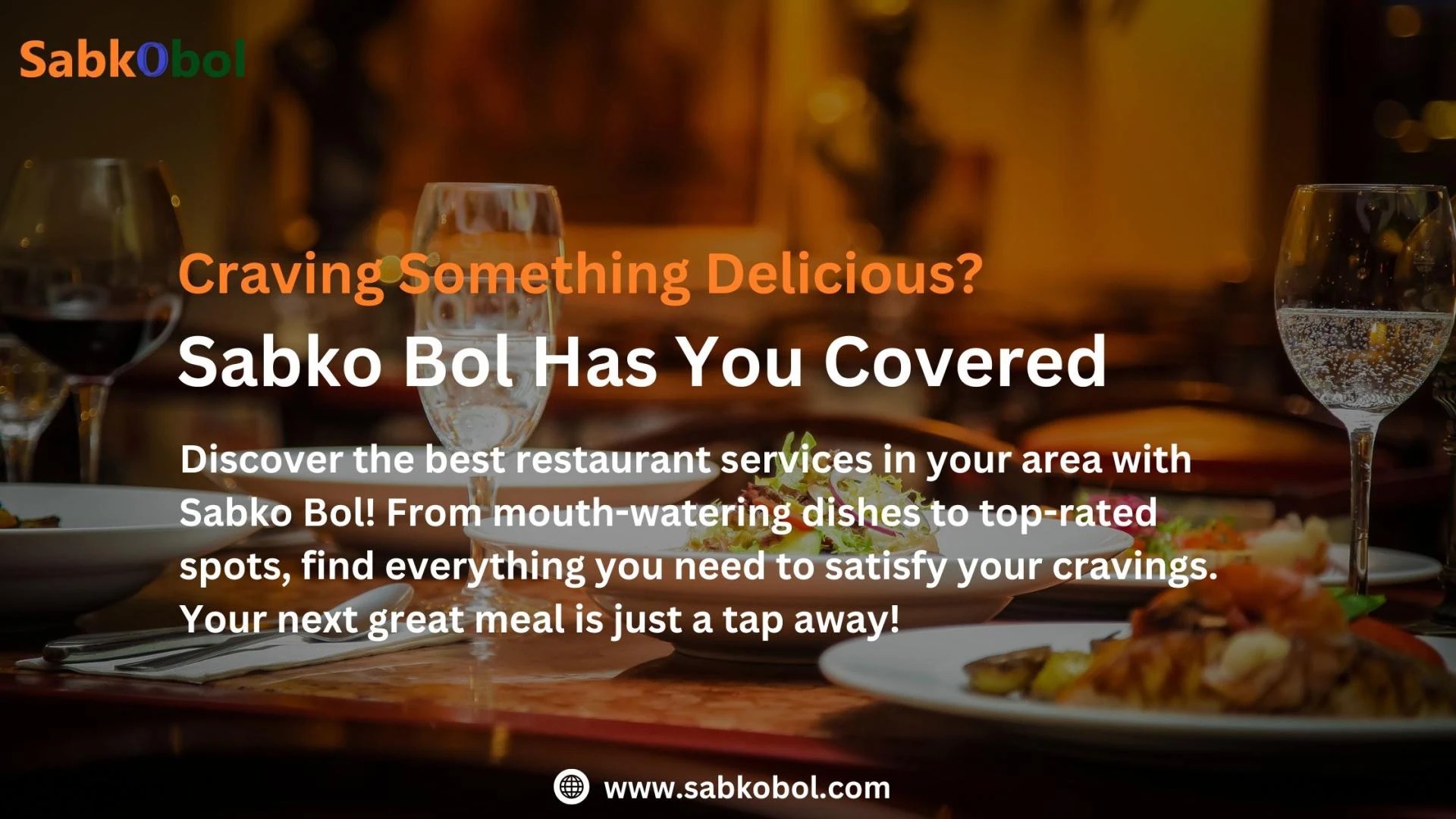 Dine and Drink Your Way Around Your City