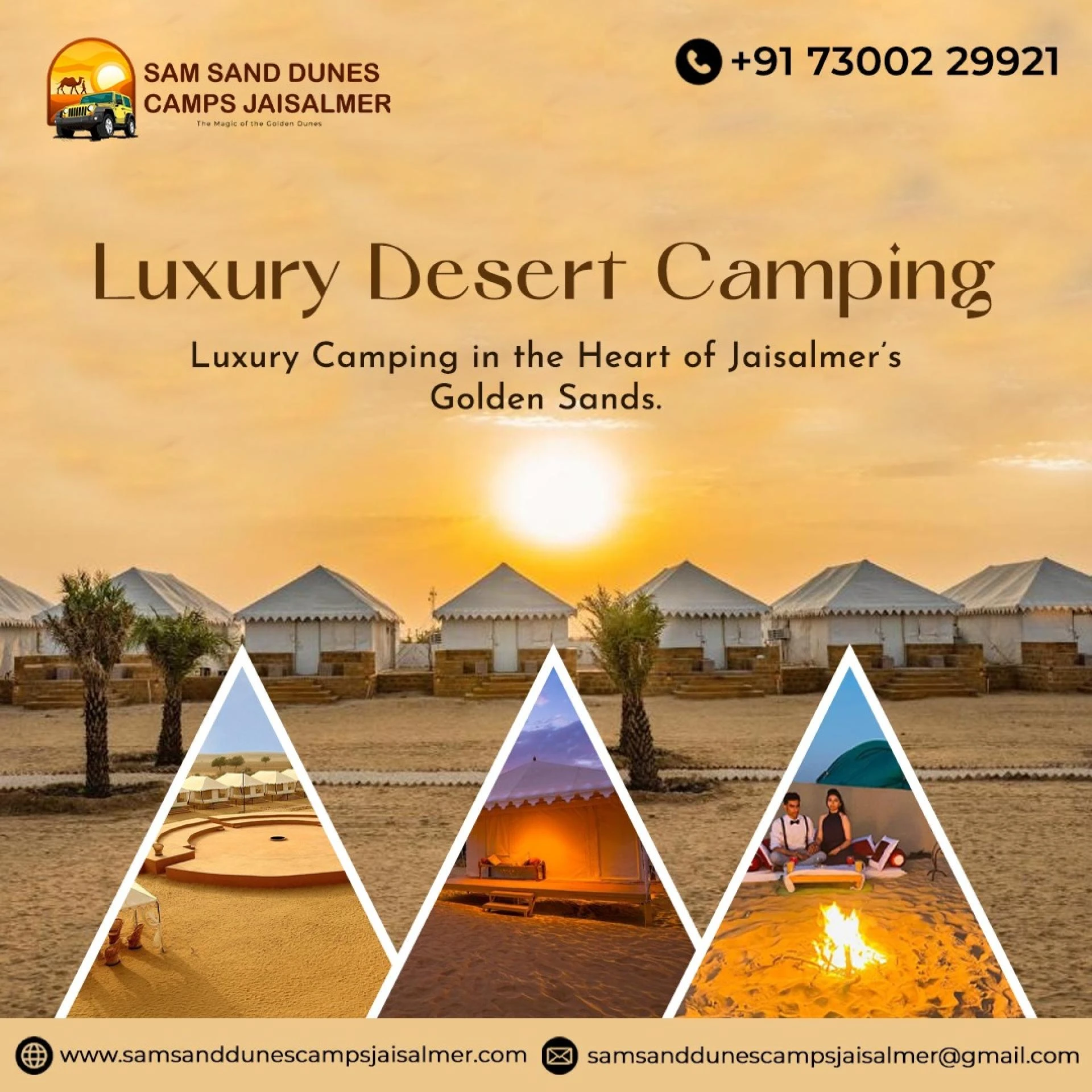 Desert Safari in Jaisalmer: Explore the Golden Sands of the Thar Desert