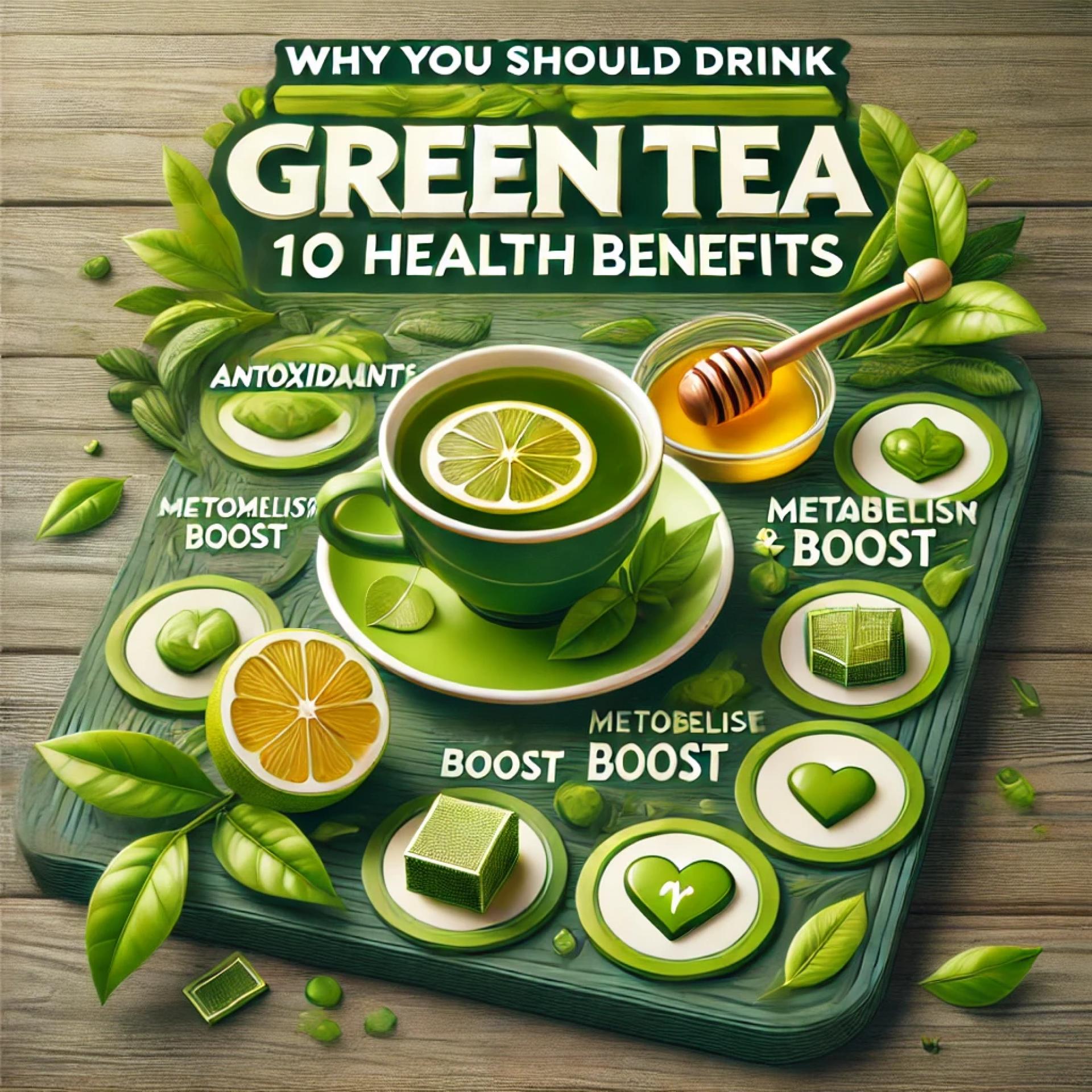 Why You Should Drink Green Tea: 10 Health Benefits