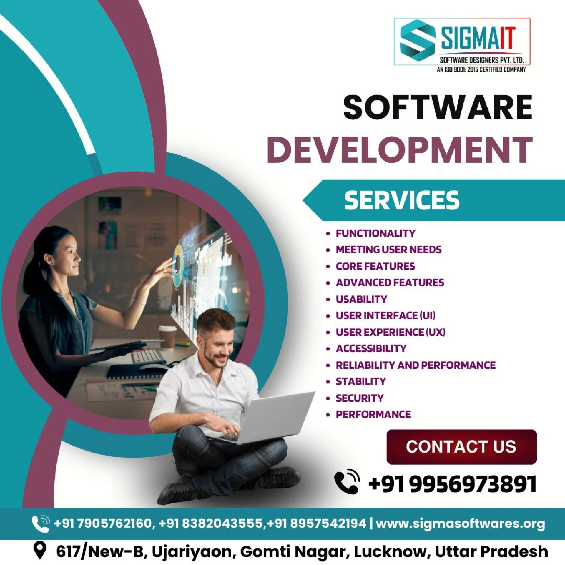 Enhance Your Digital Presence with SigmaIT Software Designers Pvt. Ltd. - Expert Software Company in Lucknow