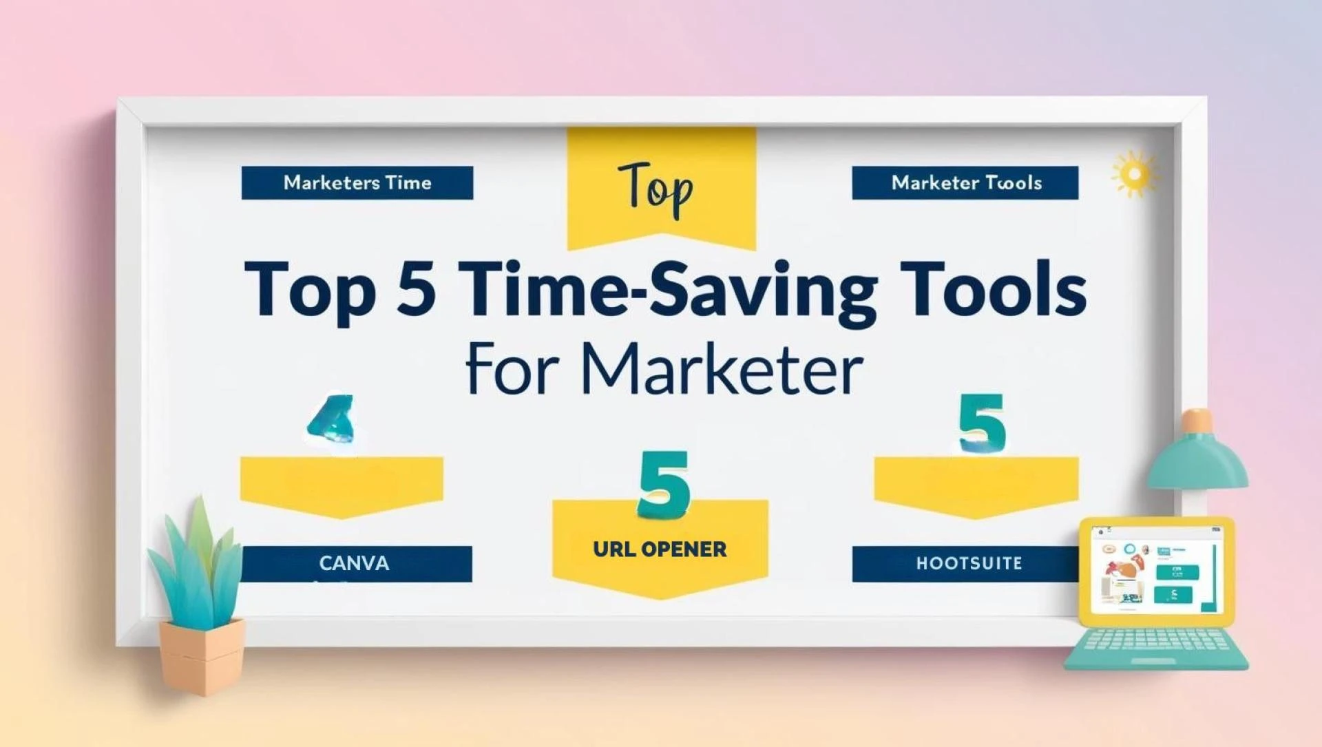 Top 5 Time-Saving Tools for Marketers