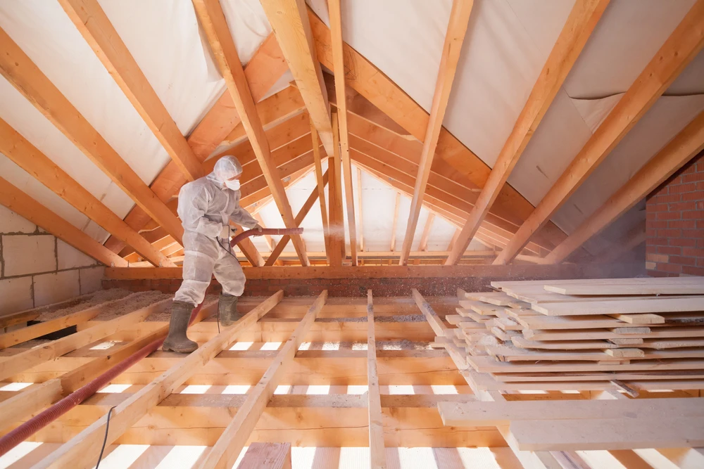 Spray Foam Attic Insulation