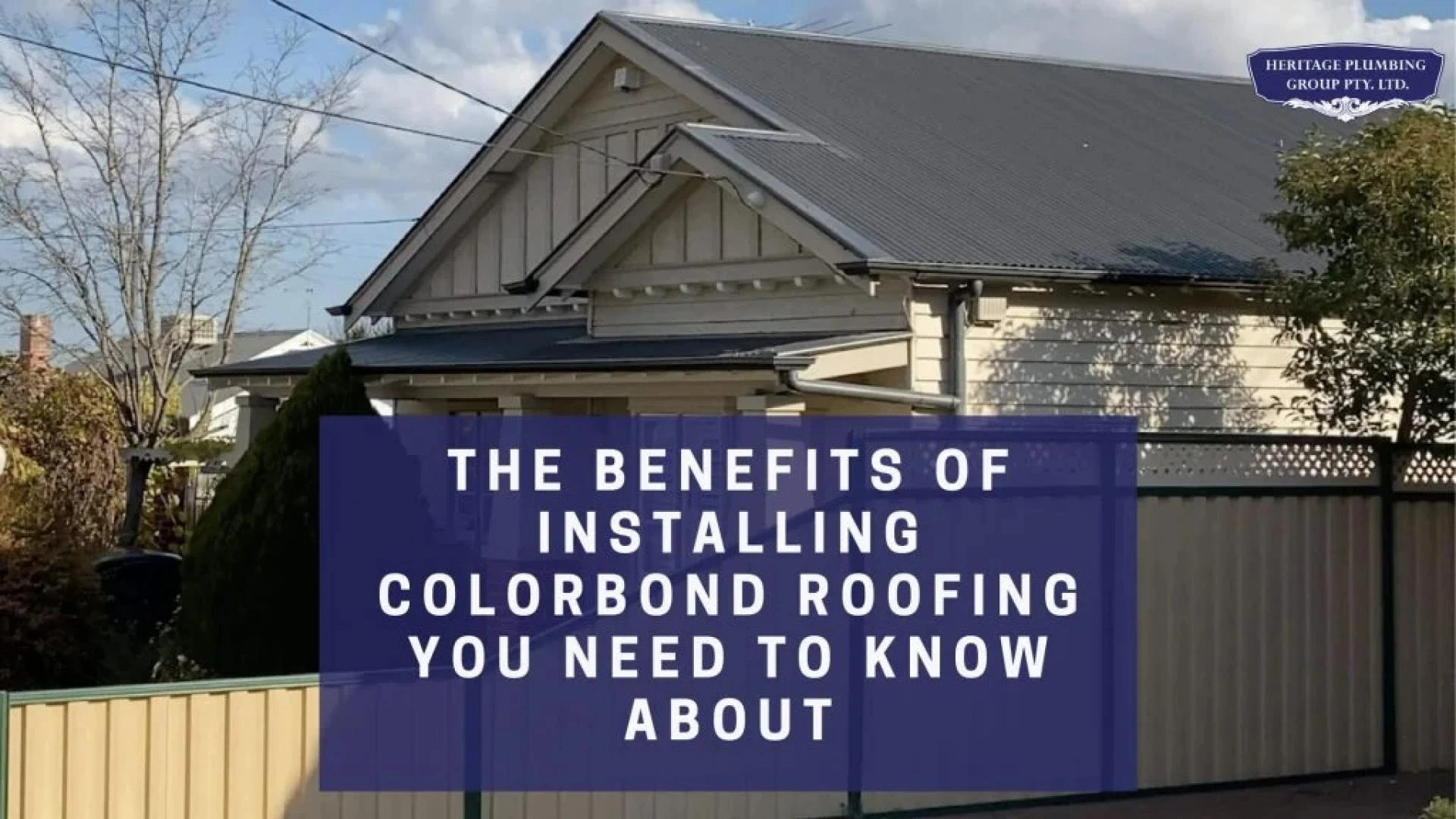 Why Are More Melbourne Homeowners Selecting Colourbond Roofing?