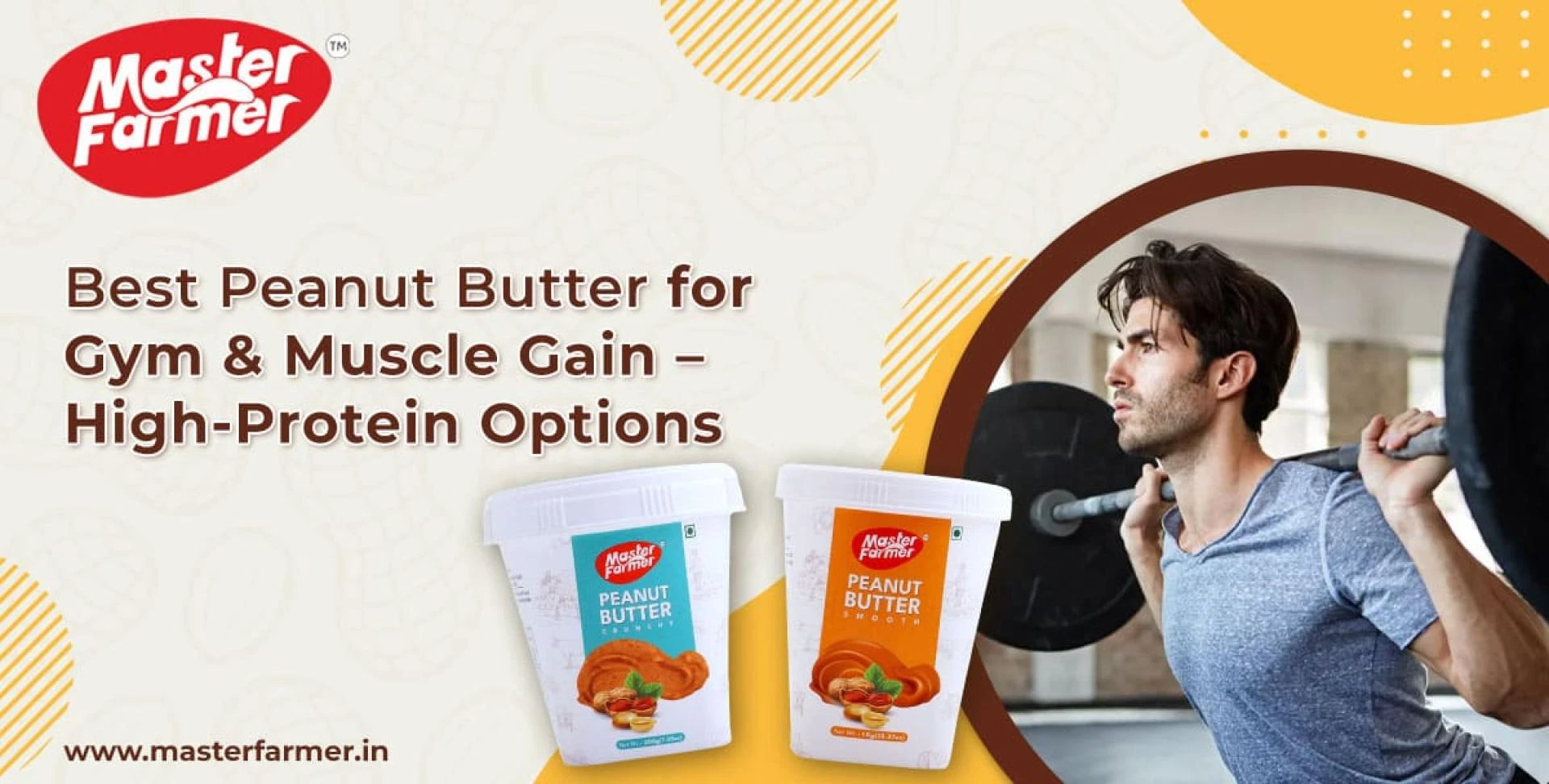 Best Peanut Butter for Gym and Muscle Gain – High-Protein Options