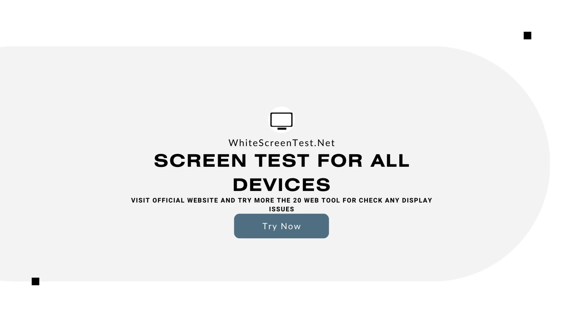 White Screen Online Tool | Test Screen Errors