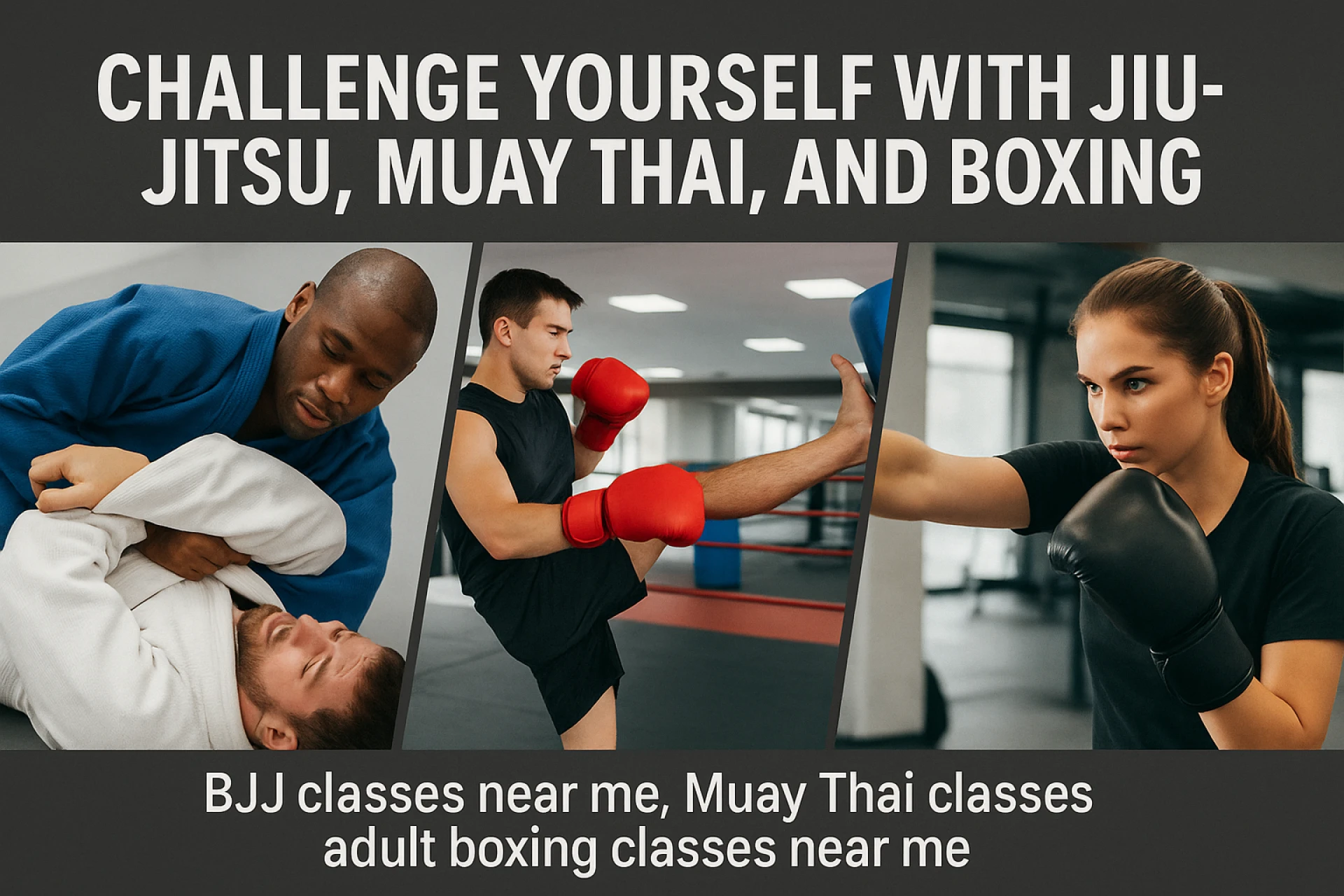 Discover the Best Combat Sports Training in Your Area