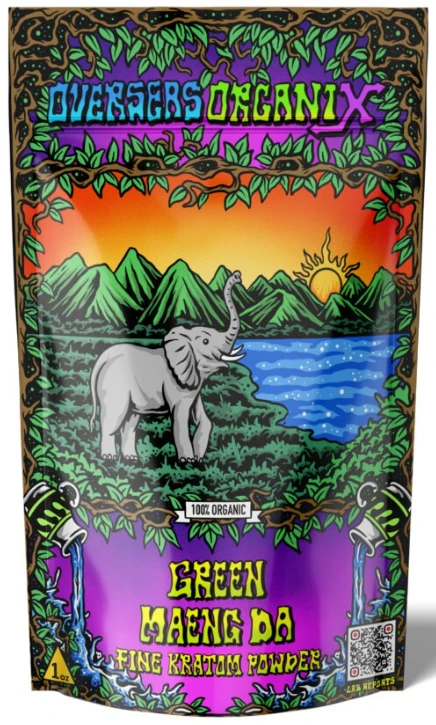 Green Maeng Da Kratom by Overseas Organix: Energize Your Day, Naturally