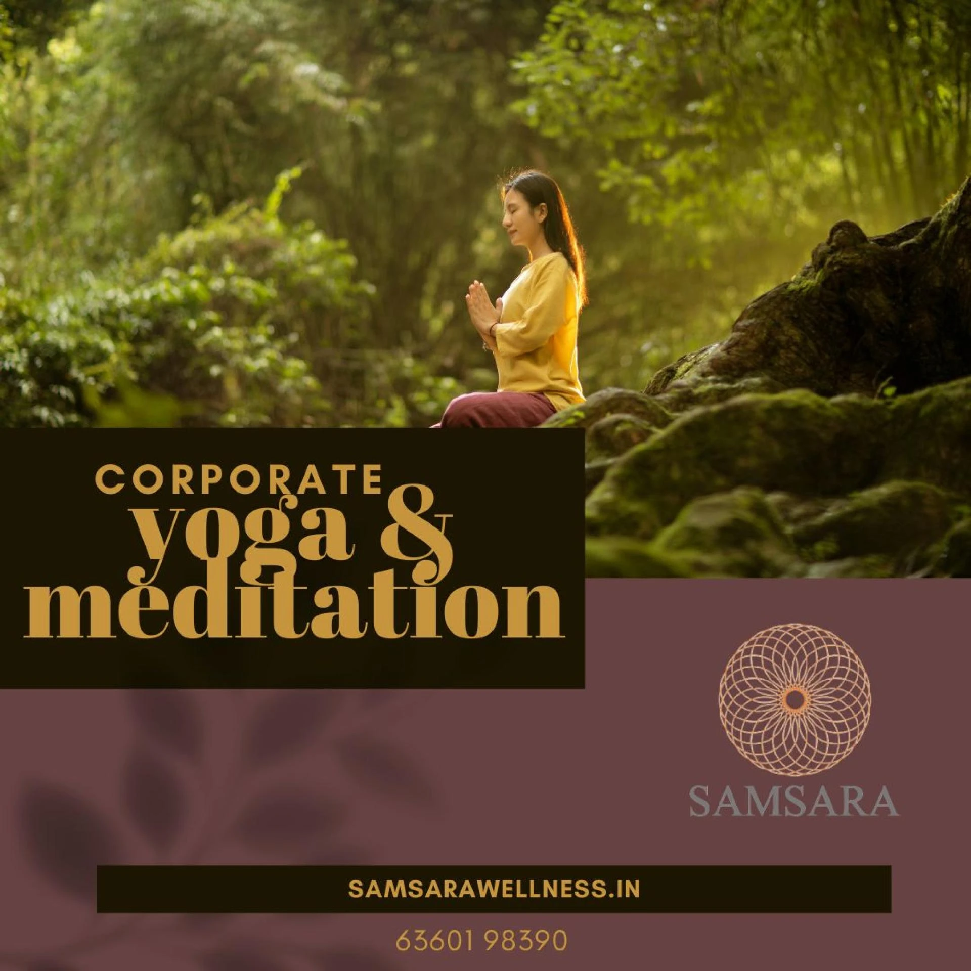How Corporate Yoga & Meditation Transforms Modern Workspaces: A Holistic Approach by Samsara Wellness