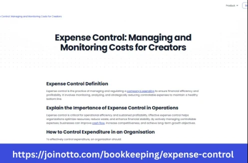 Practical Expense Control Backed by Otto AI