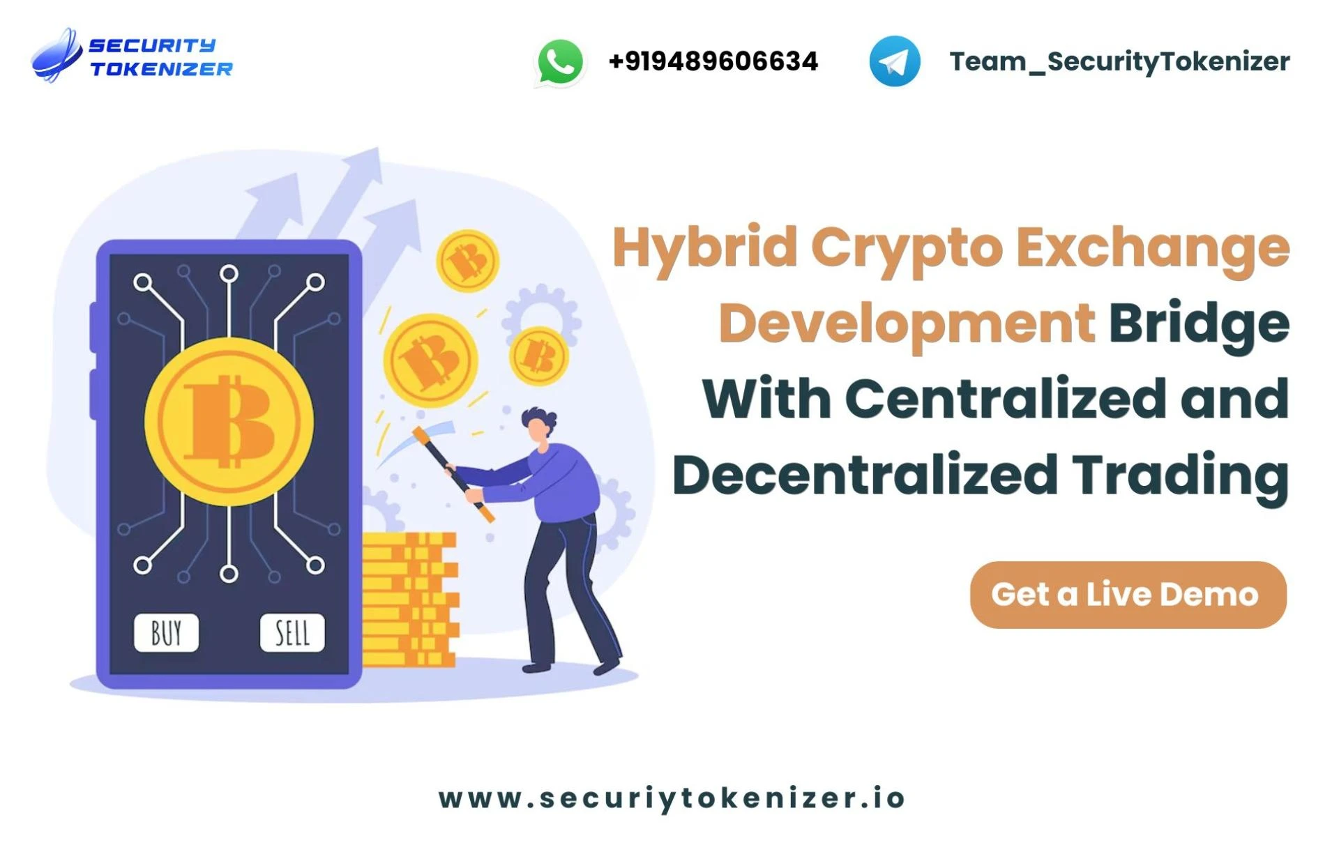 Hybrid Crypto Exchange Development: Bridge With Centralized and Decentralized Trading