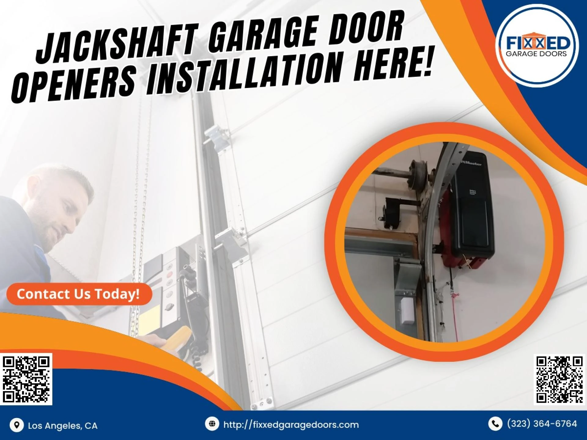 Top-Rated Jackshaft Garage Door Opener Services in Los Angeles, CA