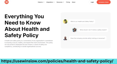 Create Health And Safety Policy for Team Protection
