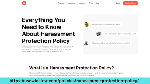 Create Harassment Protection Policy to Foster Safe Environments