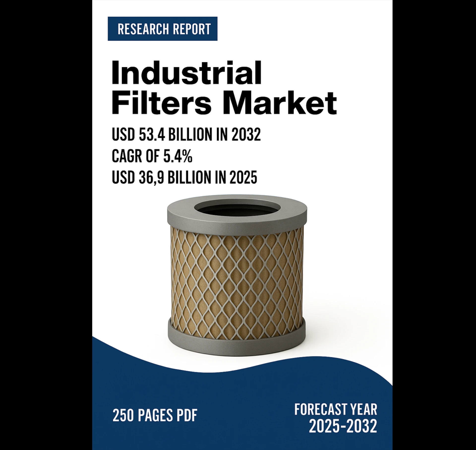 Industrial Filters Market to Reach $53.4 Billion by 2032