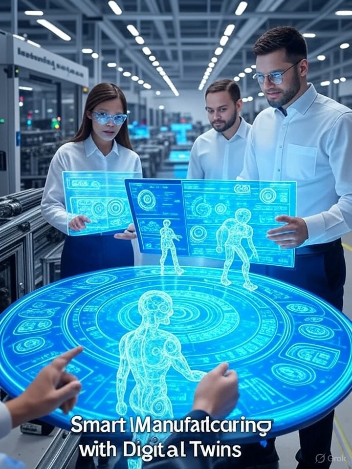 Smart Manufacturing with Digital Twins