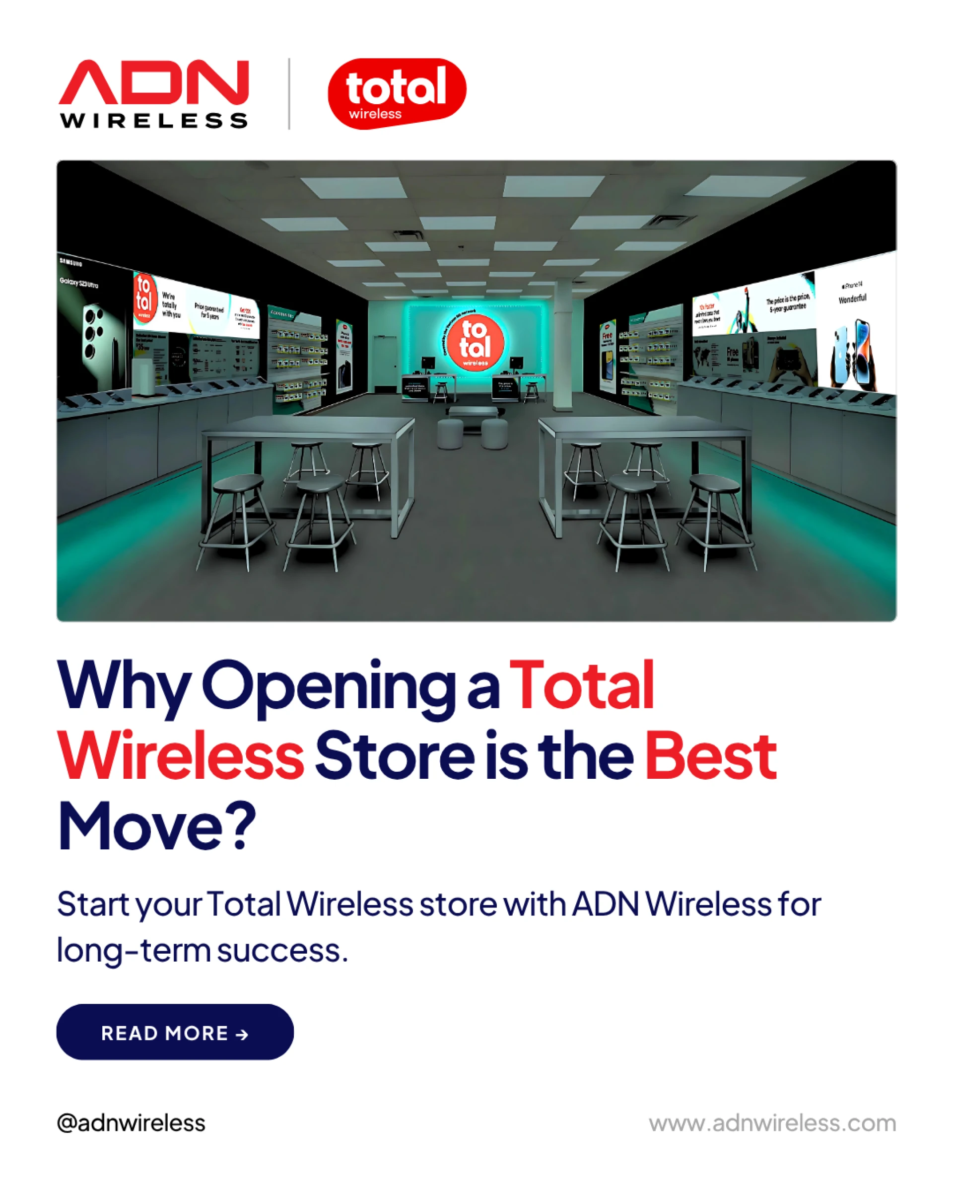 Why Opening a Total Wireless Retail Store is Your Next Best Move?