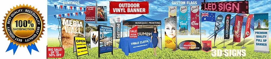 Bright, Bold, and Breezy: How to Get Noticed with Feather Flags, Lightbox Displays, and Mesh Banners