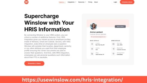 Winslow HRIS Integrations Built for Modern HR Teams