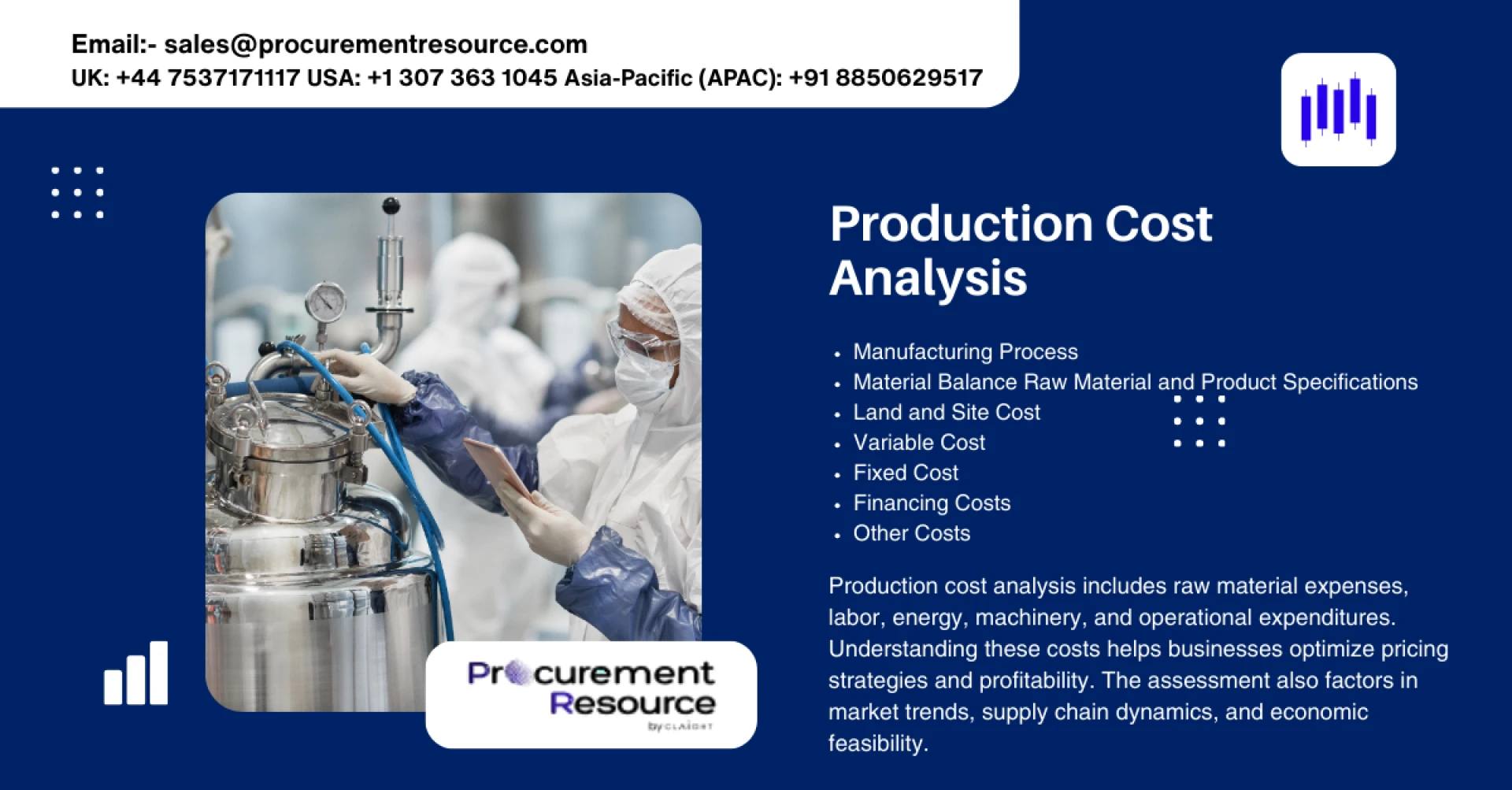 Latest Corn Production Cost Analysis Report by Procurement Resource