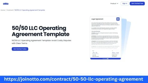 Build a 50/50 LLC Operating Agreement Template Easily