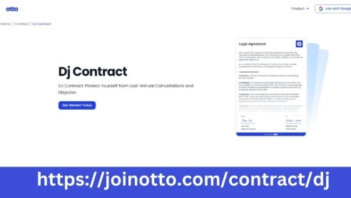 Quick DJ Contract Generator | Otto AI