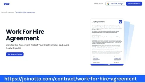 Create a Strong Work For Hire Agreement for Your Projects