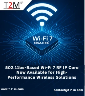 Integrated Wi-Fi 7 RF IP Core Unlocks Multi-Gigabit Wireless Networks
