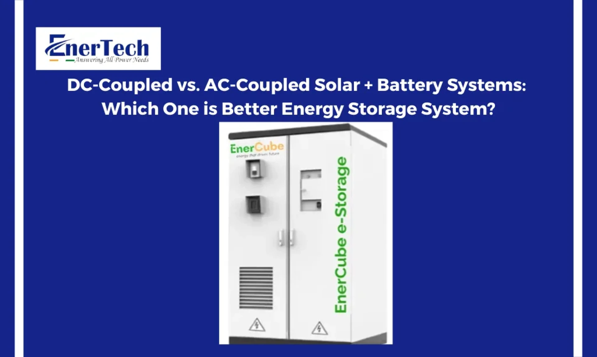 What Is a DC Coupled Battery Storage System? A Beginner’s Guide