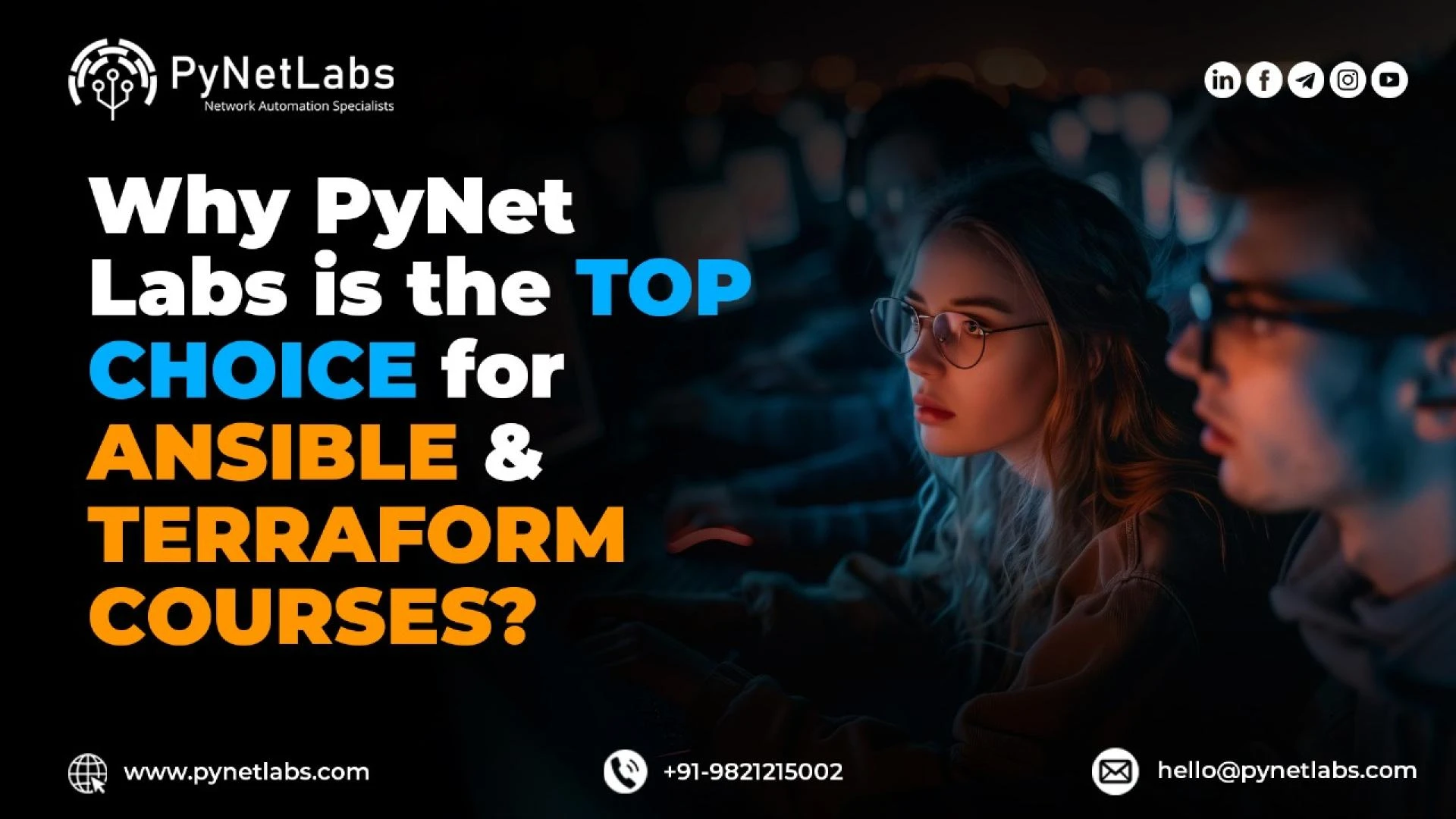 Why PyNet Labs is the Top Choice for Ansible and Terraform Course
