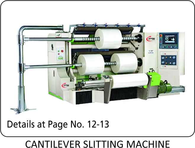 Cantilever Paper Machines for Precision Slitting & Converting – Explore the Range