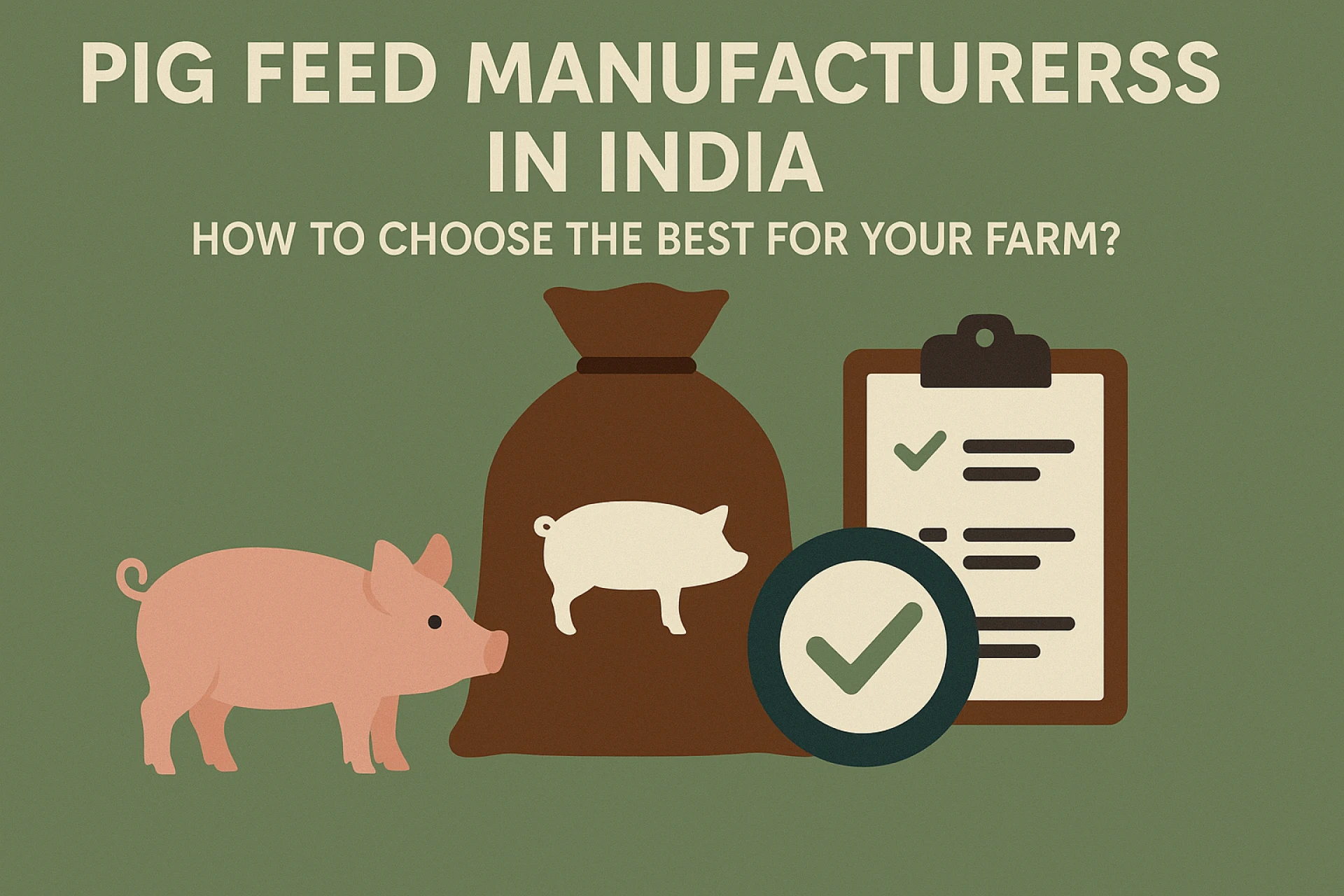 Pig Feed Manufacturers In India: How to Choose The Best For Your Farm?