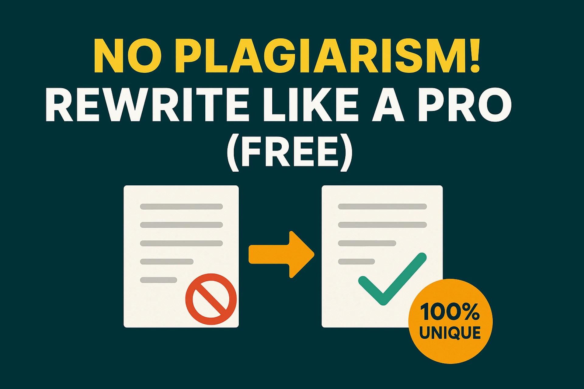 How to Rewrite Article Without Plagiarizing