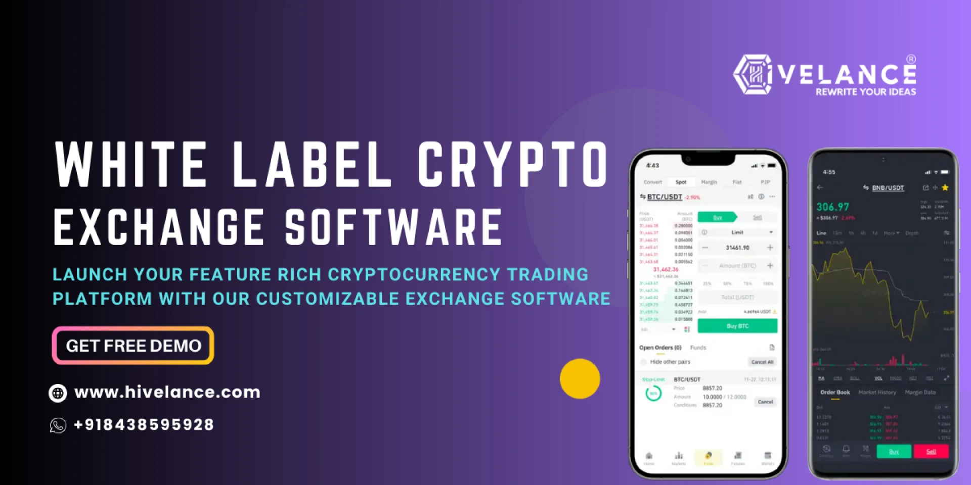 Launch Your Cryptocurrency Exchange Business With Our White Label Cryptocurrency Exchange Software