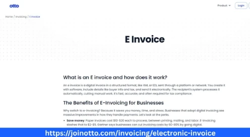 Save Time Using a Reliable Electronic Invoice System