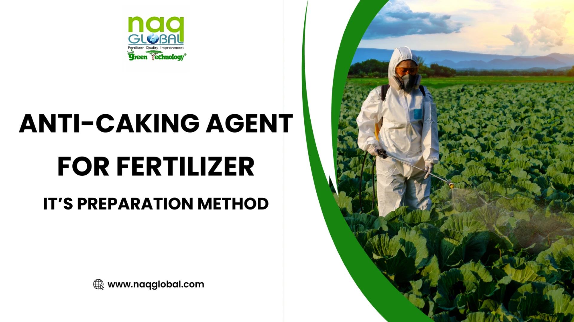 Anti-Caking Agent for Fertilizer and Preparation Method