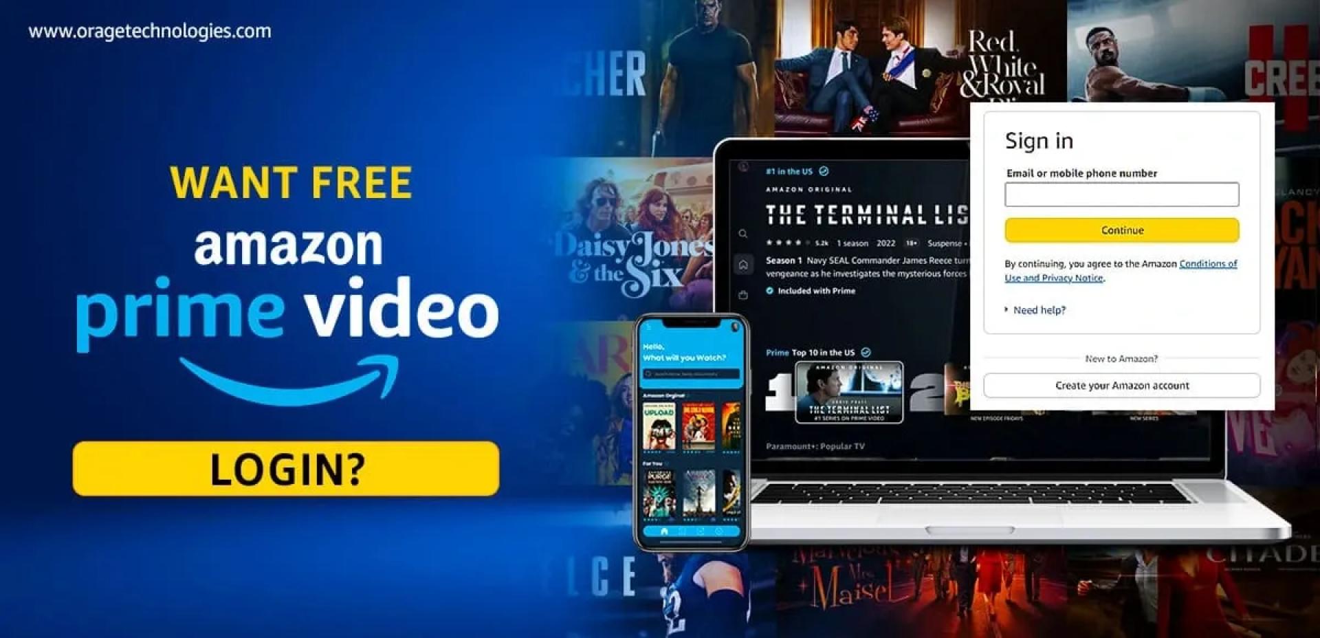 How to Create a Free Amazon Prime Account Using Virtual Cards