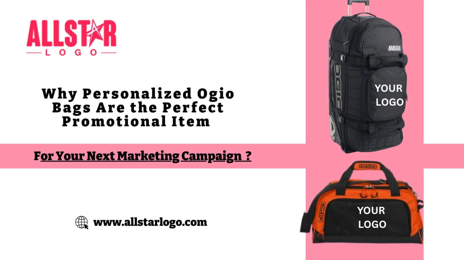 Why Personalized Ogio Bags Are the Perfect Promotional Item for Your Next Marketing Campaign?