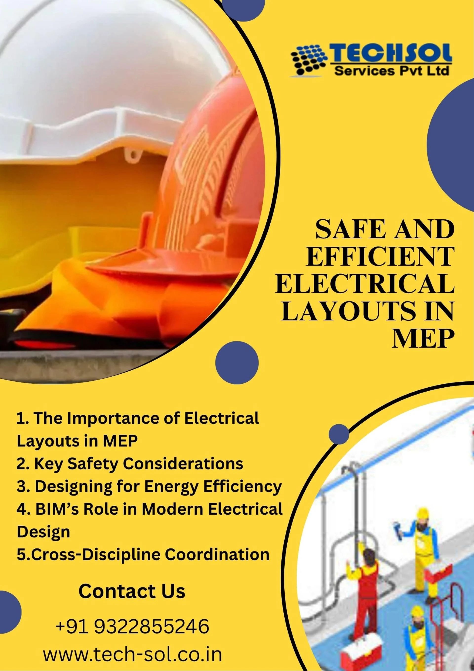 Draft: Safe and Efficient Electrical Layouts in MEP Projects