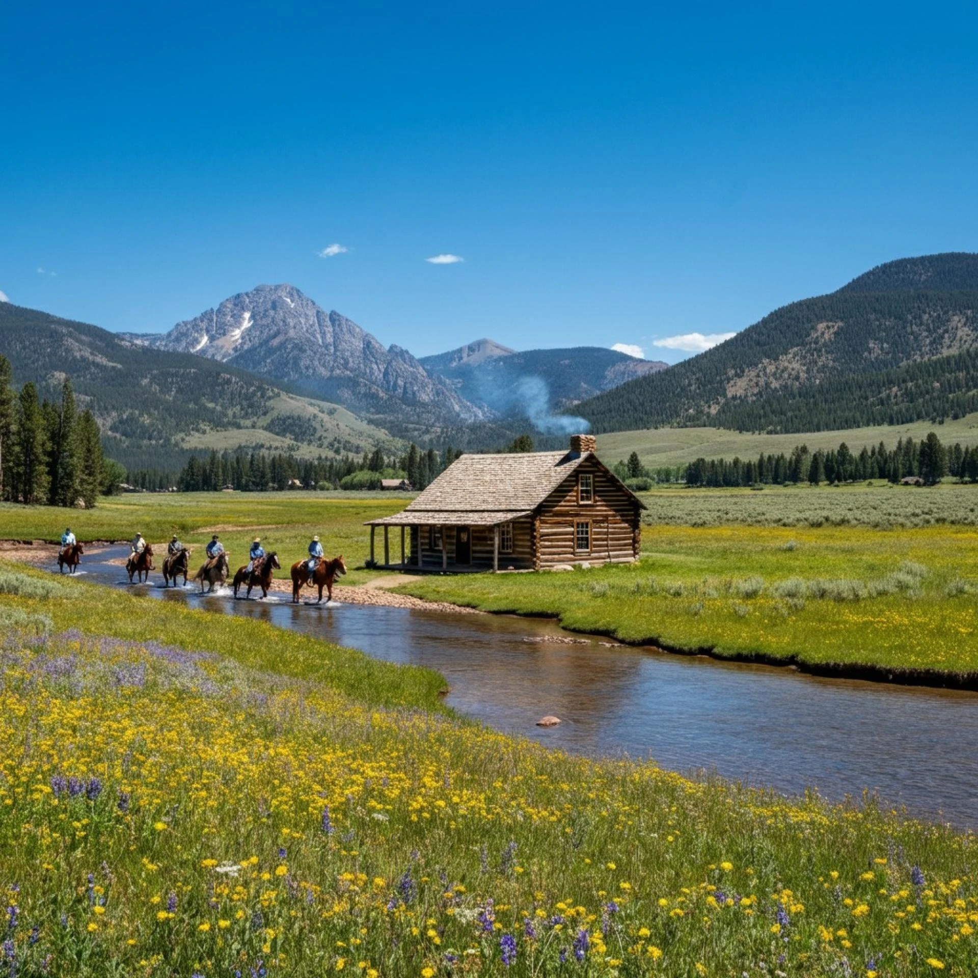 Ride Through Colorado’s Wilderness at This Authentic Mountain Ranch