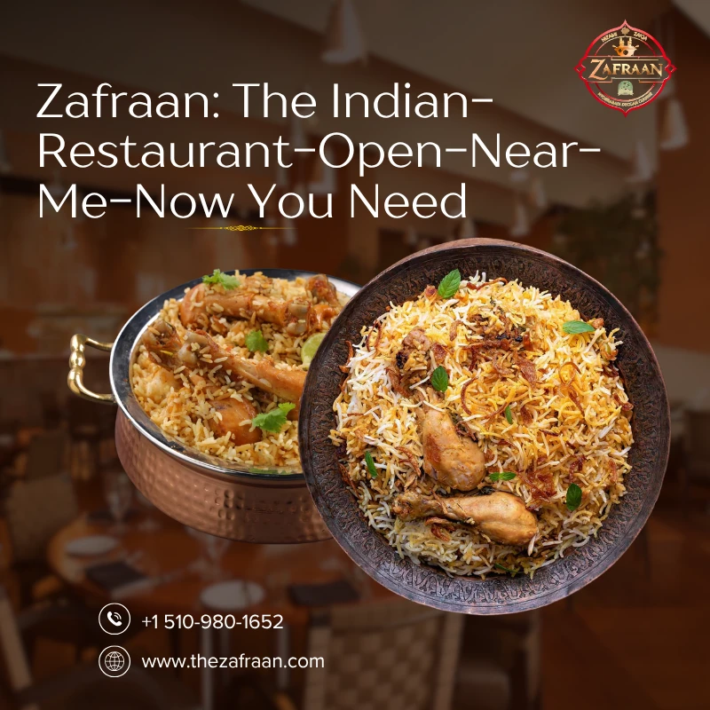 Honestly? Just Go to Zafraan If You're Hungry Right Now. Trust Me.