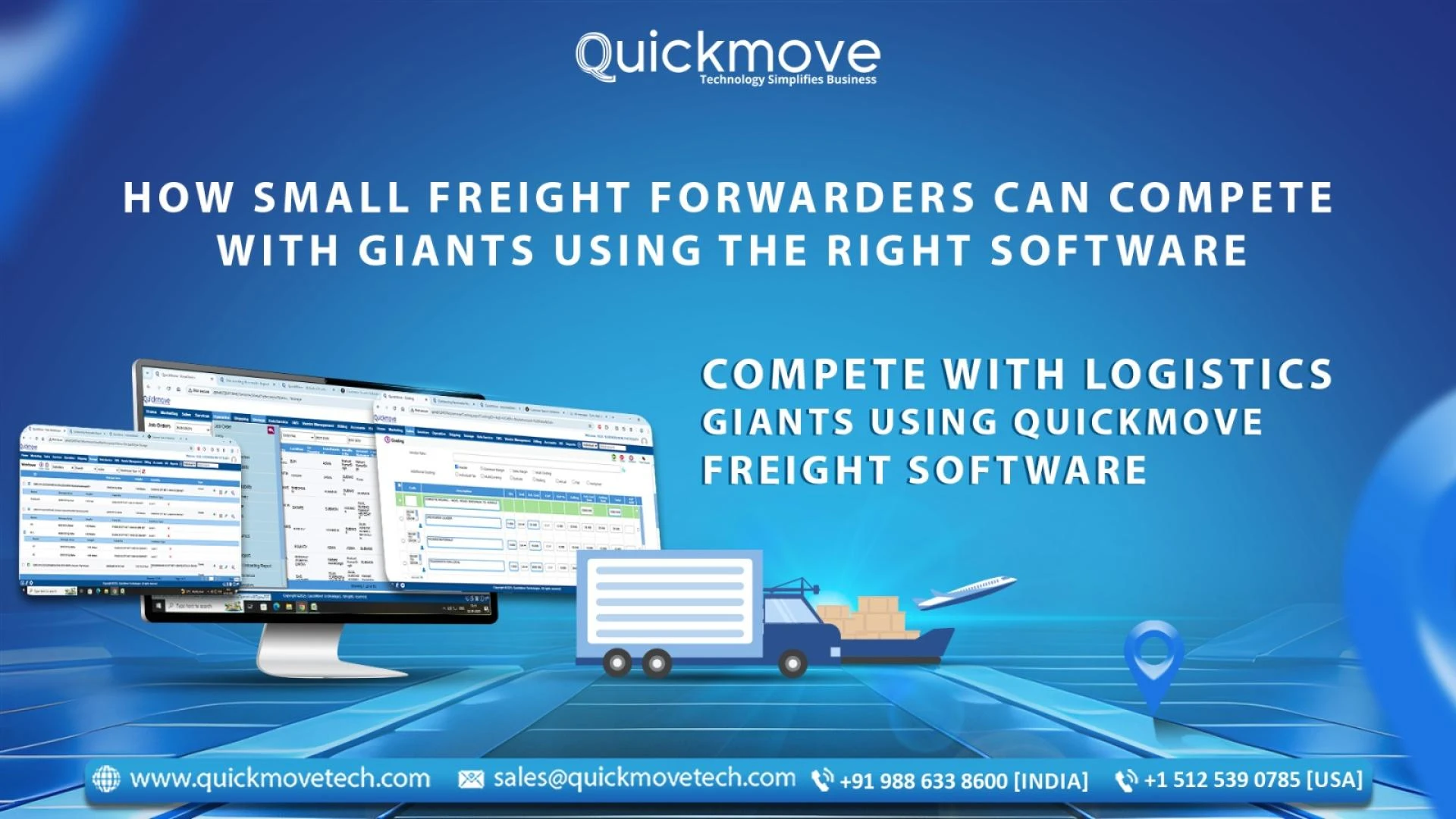 How Small Freight Forwarders Can Compete with Giants Using the Right Freight Software