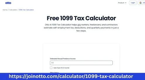 Smart 1099 Tax Calculator Built for Freelancers and Creators