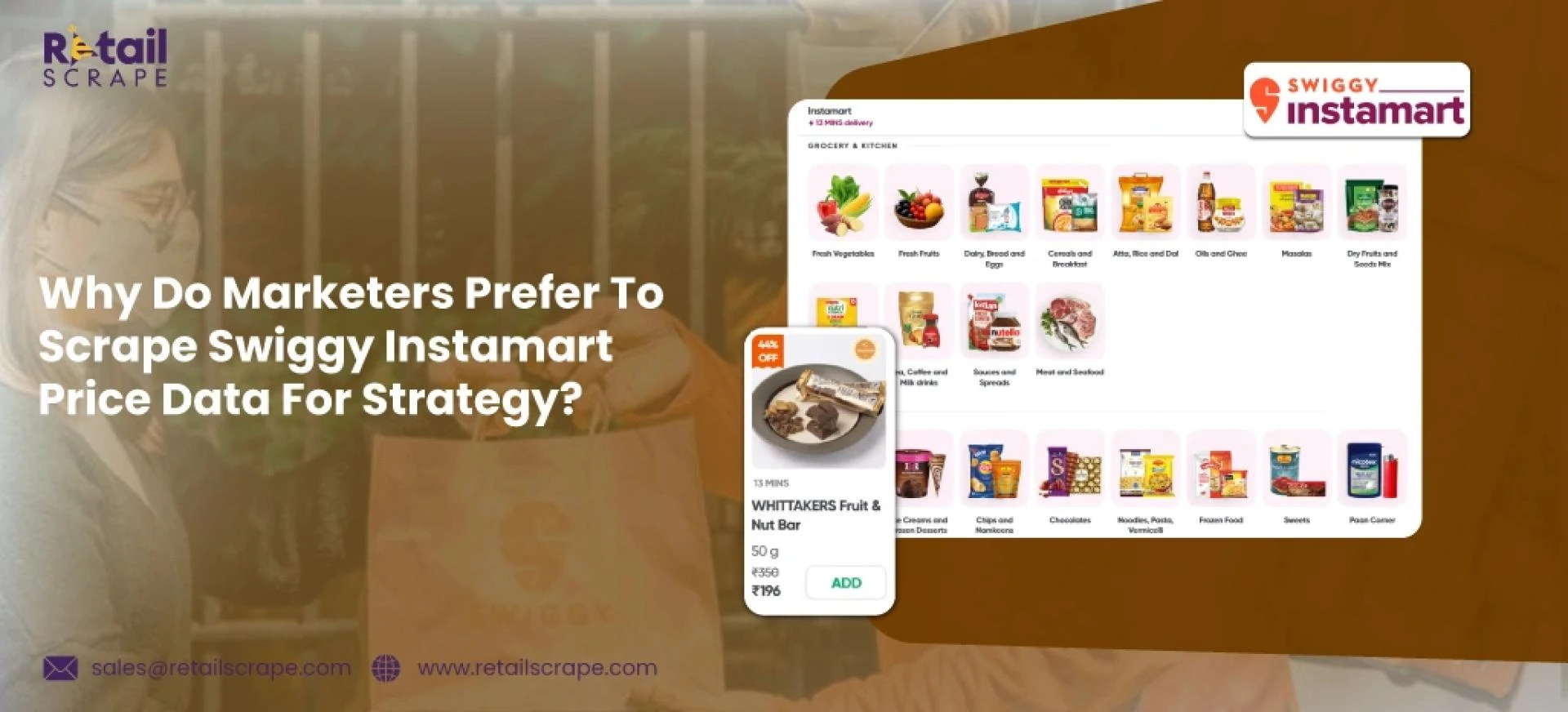 Why Do Marketers Prefer To Scrape Swiggy Instamart Price Data For Strategy?