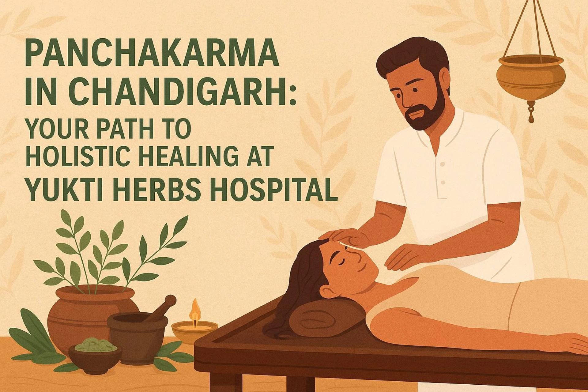 Panchakarma in Chandigarh: Your Path to Holistic Healing at Yukti Herbs Hospital